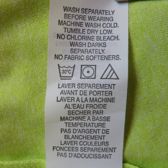 NEW Brooks Equilibrium Technology T-Shirt Womens Size M Green Short Sleeves - Picture 8 of 9